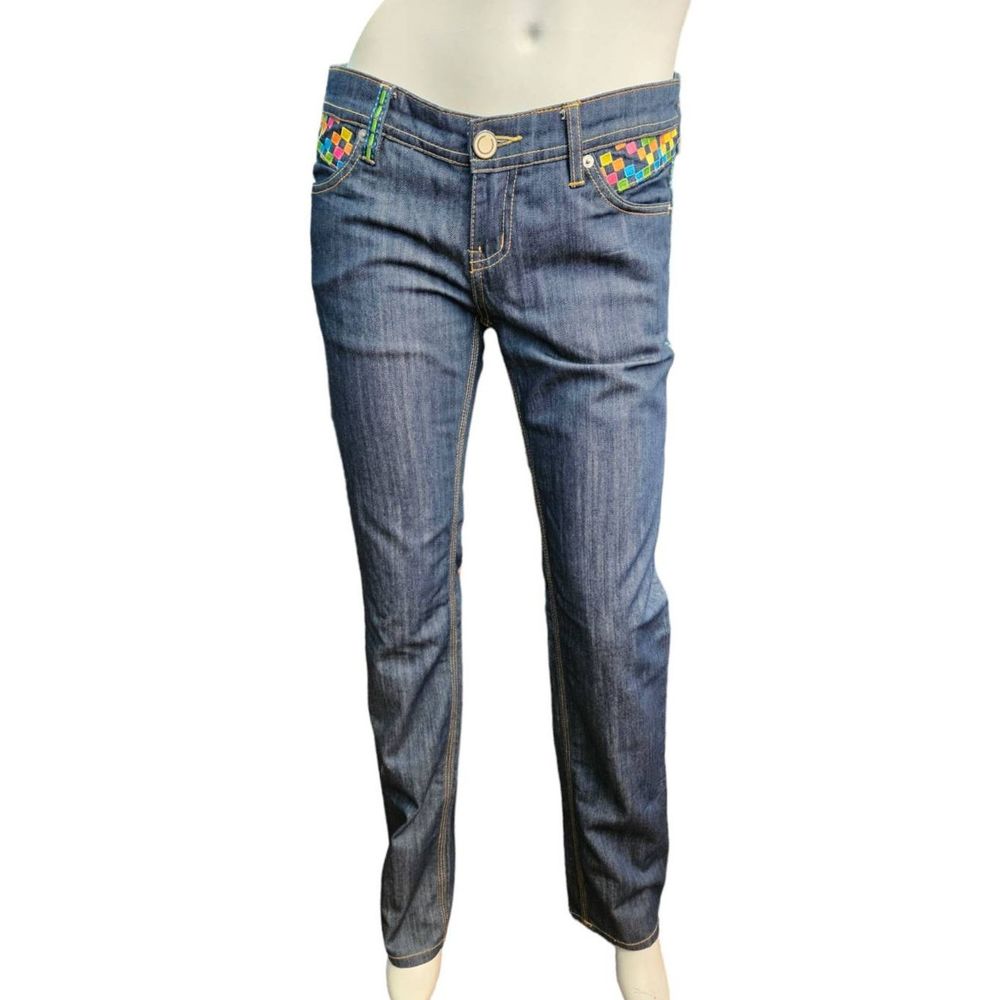 COOGI Embroidered Pocket Jeans straight Size 8 - Picture 4 of 9